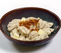 Вареники с картофелем и грибами