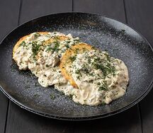 Драники с мачанкой