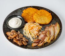 Сет с драниками