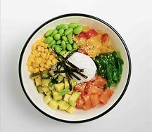 Поке с лососем