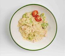 Птитим с лососем