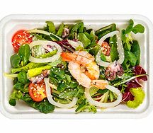Салат с морепродуктами