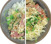 Wok с мидиями