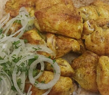 Шашлык из куриного филе