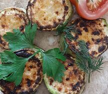 Кабачки на мангале