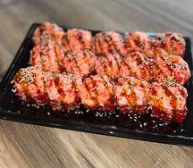 Нежность с креветкой и лососем