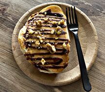 Панкейк с бананом