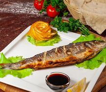 Шашлык из сибаса