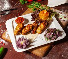 Шашлык из куриных крылышек