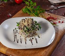 Телятина с грибами