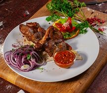 Шашлык из бараньей мякоти