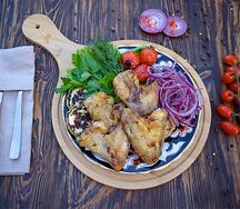 Шашлык из куриных крылышек