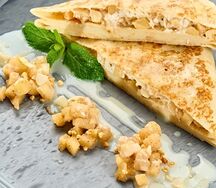 С яблоком и корицей
