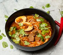 Рамен кимчи с говядиной