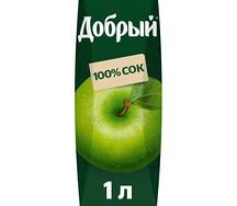 Сок Добрый яблочный