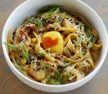 Удон с кальмаром