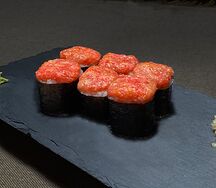 Запеченные маки с креветкой