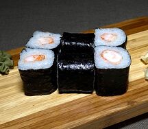 Маки с креветкой