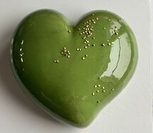 Муссовый торт-сердце Три шоколада