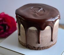 Муссовый торт Три шоколада