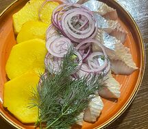 Селёдочка с отварным картофелем