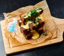 Гренки чесночные с сыром