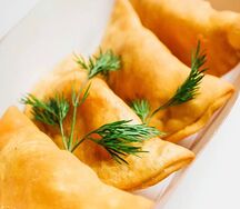 Мини-чебуреки картофель
