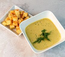 Крем-суп из белых грибов