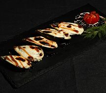 Мидии в соусе блю чиз