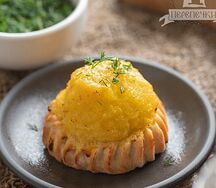 Перепечки с картофелем