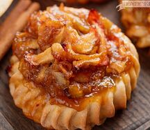 Перепечки с яблоком и корицей 6 шт