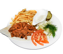 Шаверма Свиная люкс