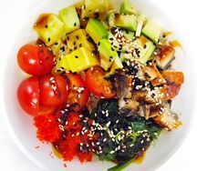 Поке с угрем