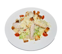 Салат Цезарь с курицей