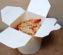 Лапша со свининой и овощами