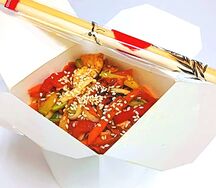 Лапша с овощами