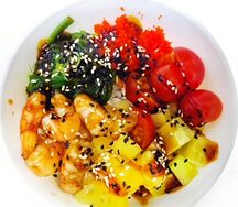 Поке с креветкой