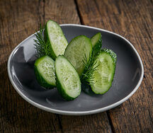 Огурцы малосольные с травами