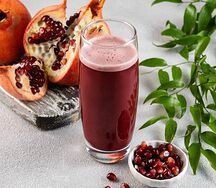 Свежевыжатый гранатовый сок