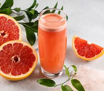 Свежевыжатый грейпфрутовый сок
