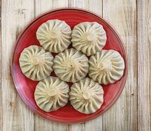 Хинкали с курицей