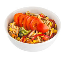 Лапша с овощами