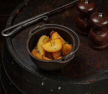 Картофель молодой обжареный