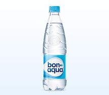 Вода BonAqua с газом