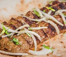 Шаурма из люля-кебаба