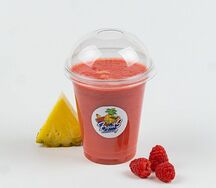 Fruits Ананас с малиной смузи