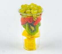 Mix Ананас, киви, клубника, винoград