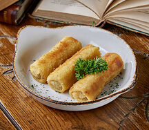 Блинчики с телятиной