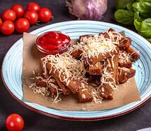 Гренки чесночные с сыром