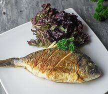 Дорадо жареная